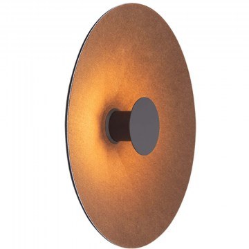 Wall Lamp - Sconce Acoustic 25179 D50cm Led 470lm 6W 3000K Brown-Black