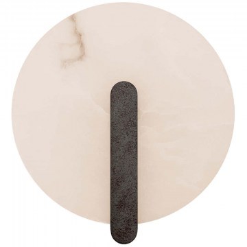 Wall Lamp - Sconce 2553 27,5cm Led 310lm 5W 3000K Alabaster White-Rust