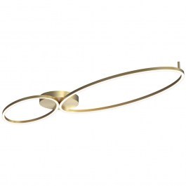 Ceiling Lamp 25411 140x51x6cm Dim Led 2970lm 69W 3000K Brass BRASS
