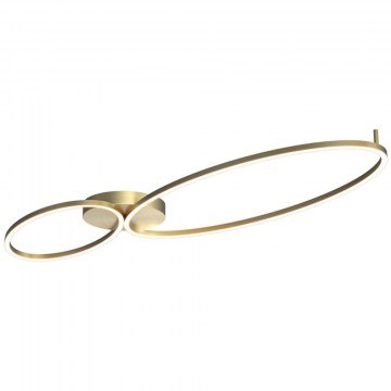 Ceiling Lamp 25411 140x51x6cm Dim Led 2970lm 69W 3000K Brass