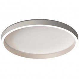 Φωτιστικό Οροφής - Πλαφονιέρα 25165 Φ59x7,5cm Dim Led 2170lm 41W Silver SILVER