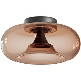 Ceiling Lamp 25278 D35x16,2cm Dim Led 1564lm 30W Tawny Brown-Black BROWN-BLACK