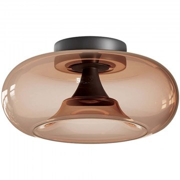 Ceiling Lamp 25278 D35x16,2cm Dim Led 1564lm 30W Tawny Brown-Black