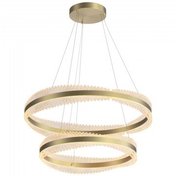Pendant Lamp 25413 D80x200cm Dim Led 7400lm 118W 3000K Gold