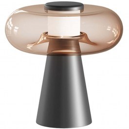 Table Lamp 25276 D35x35cm Dim Led 740lm 18W 3000K Tawny Brown-Black BROWN-BLACK