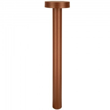 Φωτιστικό Δαπέδου E466 Φ16x80cm Led 12W Brown