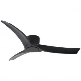 Ceiling Fan 25395 With Remote Control D132,8x17,5cm Black BLACK