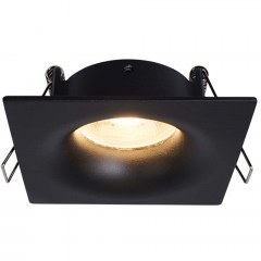 Σποτ Χωνευτό S166 8,5x8,5x4cm 1xGu10 50W Black