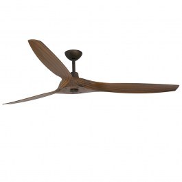 Ανεμιστήρας Οροφής Morea 33511 Με Τηλεχειριστήριο D152cm Dark Brown - Dark Walnut Faro Barcelona WALLNUT
