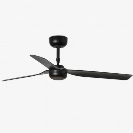 Ceiling Fan Punt 33815 With Remote Control D132cm Black Faro Barcelona BLACK
