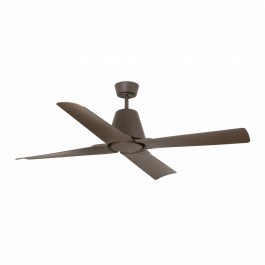 Ceiling Fan Typhoon 33490 With Remote Control D130cm Brown Faro Barcelona BROWN