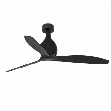 Ανεμιστήρας Οροφής Mini Eterfan 32030 Με Τηλεχειριστήριο D128cm Matt Black Faro Barcelona
