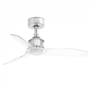 Ανεμιστήρας Οροφής Justfan XS 33426 Με Τηλεχειριστήριο D81cm Chrome - Clear Faro Barcelona