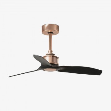 Ceiling Fan Justfan XS 33427 With Remote Control D81cm Copper - Black Faro Barcelona