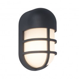 Φωτιστικό Τοίχου Bullo 6383001118 IP54 Led 3000K 8,6x19,3x10,2cm Dark Grey Lutec DARK GREY