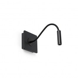 Wall Lamp Mood Reader 20064 LED 2W 3000K 105Lm Black Faro Barcelona BLACK