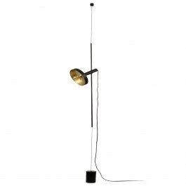 Ceiling - Floor Lamp Whizz 20166-95 E27 max 15W Black-Gold Faro Barcelona BLACK