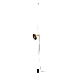 Ceiling - Floor Lamp Whizz 20166-96 E27 max 15W Satin Gold-Black Faro Barcelona GOLD