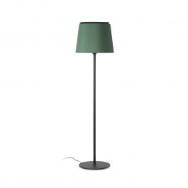 Floor Lamp Savoy 20307-87 E27 max 15W Black - Green Faro Barcelona BLACK-GREEN
