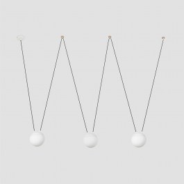 Ceiling Lamp Mine Space 28209-3L 3xE27 max 15W White Faro Barcelona WHITE