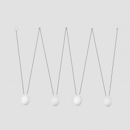 Ceiling Lamp Mine Space 28209-4L 4xE27 max 15W White Faro Barcelona WHITE