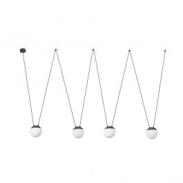 Ceiling Lamp Mine Space 28210-4L 4xE27 max 15W Grey Faro Barcelona GREY