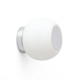 Φωτιστικό Τοίχου - Οροφής Moy 40091 LED 4W 3000K 300Lm Chrome Faro Barcelona CHROME