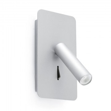 Wall Lamp Suau 62121 High Power LED 3W 3000K 140Lm Grey Faro Barcelona
