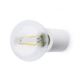 Wall Lamp Ten 62150 E27 max 15W Matt White Faro Barcelona WHITE