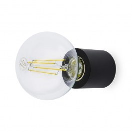 Wall Lamp Ten 62151 E27 max 15W Matt Black Faro Barcelona BLACK