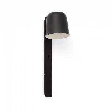 Φωτιστικό Τοίχου Tila 62361 E27 max 15W Black Faro Barcelona