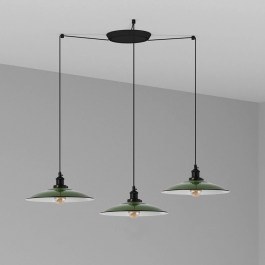 Ceiling Lamp Lang 62805-3L E27 15W Green Faro Barcelona GREEN