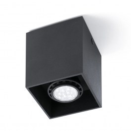 Ceiling Light - Spot Tecto 63271 GU10 max 8W Black Faro Barcelona BLACK