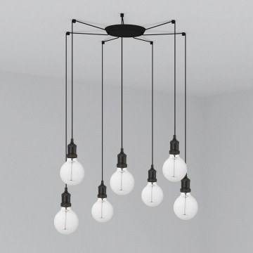 Ceiling Lamp Art 64135-7L 7xE27 Black Faro Barcelona