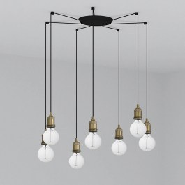 Ceiling Lamp Art 64137-7L 7xE27 Old Gold Faro Barcelona GOLD