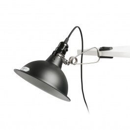 Desk Lamp With Clip Pepper 64169 E27 max 15W Black Faro Barcelona BLACK
