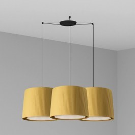 Ceiling Lamp Samba 64314-45-3L E27 max 15W Black-Yellow Faro Barcelona YELLOW-BLACK