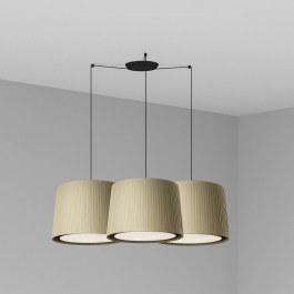 Ceiling Lamp Samba 64314-46-3L E27 max 15W Black-Green Faro Barcelona BLACK-GREEN