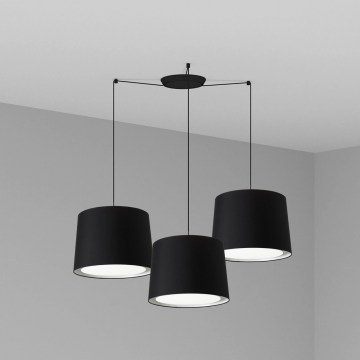 Ceiling Lamp Conga 64314-56-3L E27 max 15W ø50*35 Black Faro Barcelona