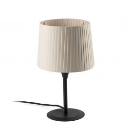 Table Lamp Samba 64317-35 E27 max 15W Black-Beige Faro Barcelona BLACK-BEIGE