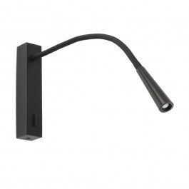 Wall Lamp - Reader Flin 64319 LED 3W 3000K 280Lm Black Faro Barcelona BLACK