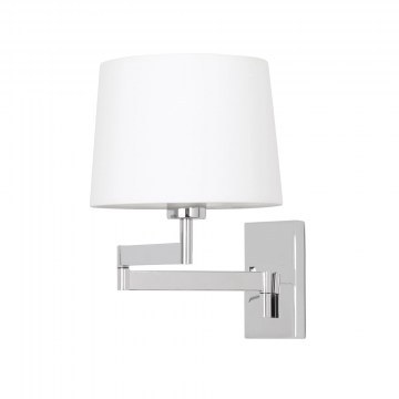 Φωτιστικό Τοίχου - Απλίκα Artis Articulated 68495-01 E27 max 15W Chrome - White Faro Barcelona