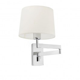 Φωτιστικό Τοίχου - Απλίκα Artis Articulated 68495-02 E27 max 15W Chrome - Beige Faro Barcelona BEIGE