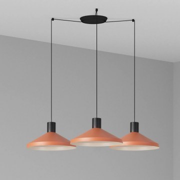 Ceiling Lamp Kombo 68597-3L ø40 E27 max 15W Terracotta Faro Barcelona
