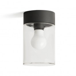 Ceiling Light Kila 71740 E27 max 15W Dark Grey-Transparent Faro Barcelona CLEAR