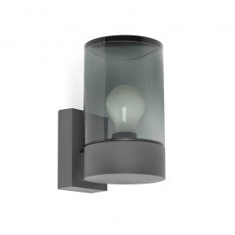Wall Lamp Kila 71744 E27 max 15W Dark Grey-Fume Faro Barcelona FUME