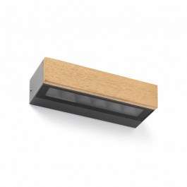 Wall Lamp Doro-13 71899 LED 2x6.5W 3000K Teak Wood Faro Barcelona TEAK
