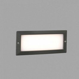 Wall Lamp Recessed Stripe-2 72092 LED 5W 3000K 50Lm Dark Grey Faro Barcelona DARK GREY