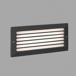 Wall Lamp Recessed Stripe-1 72095 LED 5W 3000K 70Lm Dark Grey Faro Barcelona WHITE