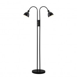 Floor Lamp Ray Double Dimmable 72224003 E14 2X40W Black Nordlux BLACK